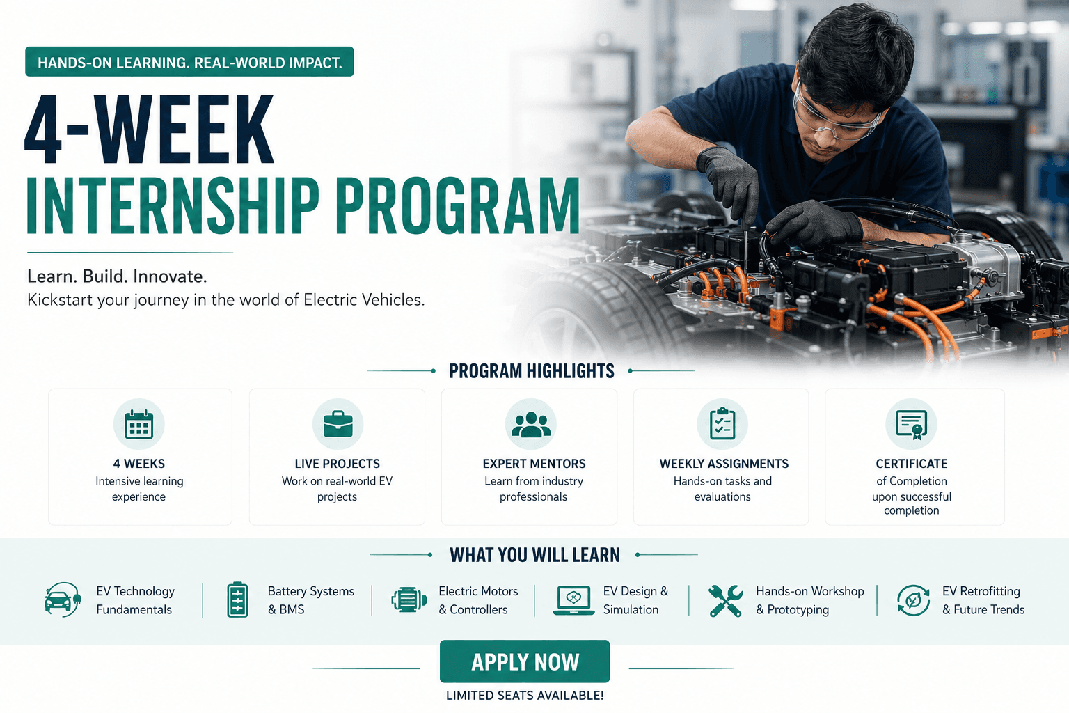 Internship banner